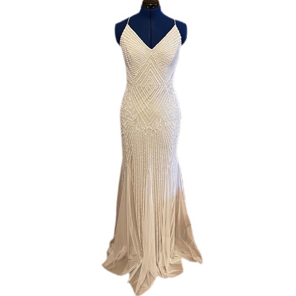 Stunning Beaded Wedding Dress